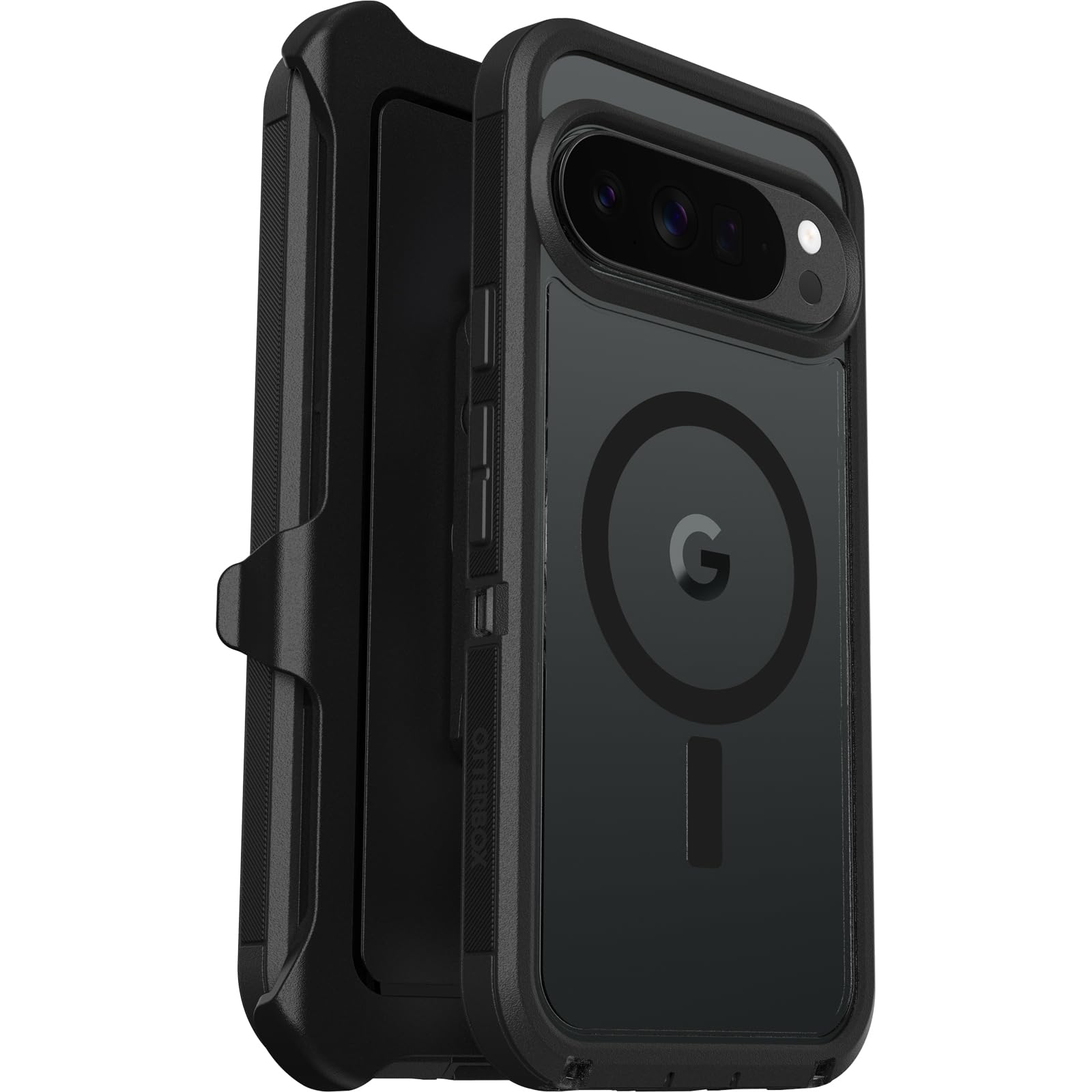 OtterBox Defender Series Pro XT Etui z Pixelsnap do Google Pixel 10 Pro XL, Odporne na Wstrząsy, Przetestowane 7X Przetestowane Zgodnie ze Standardami Wojskowymi, Czarne, Bez Opakowania Detalicznego
