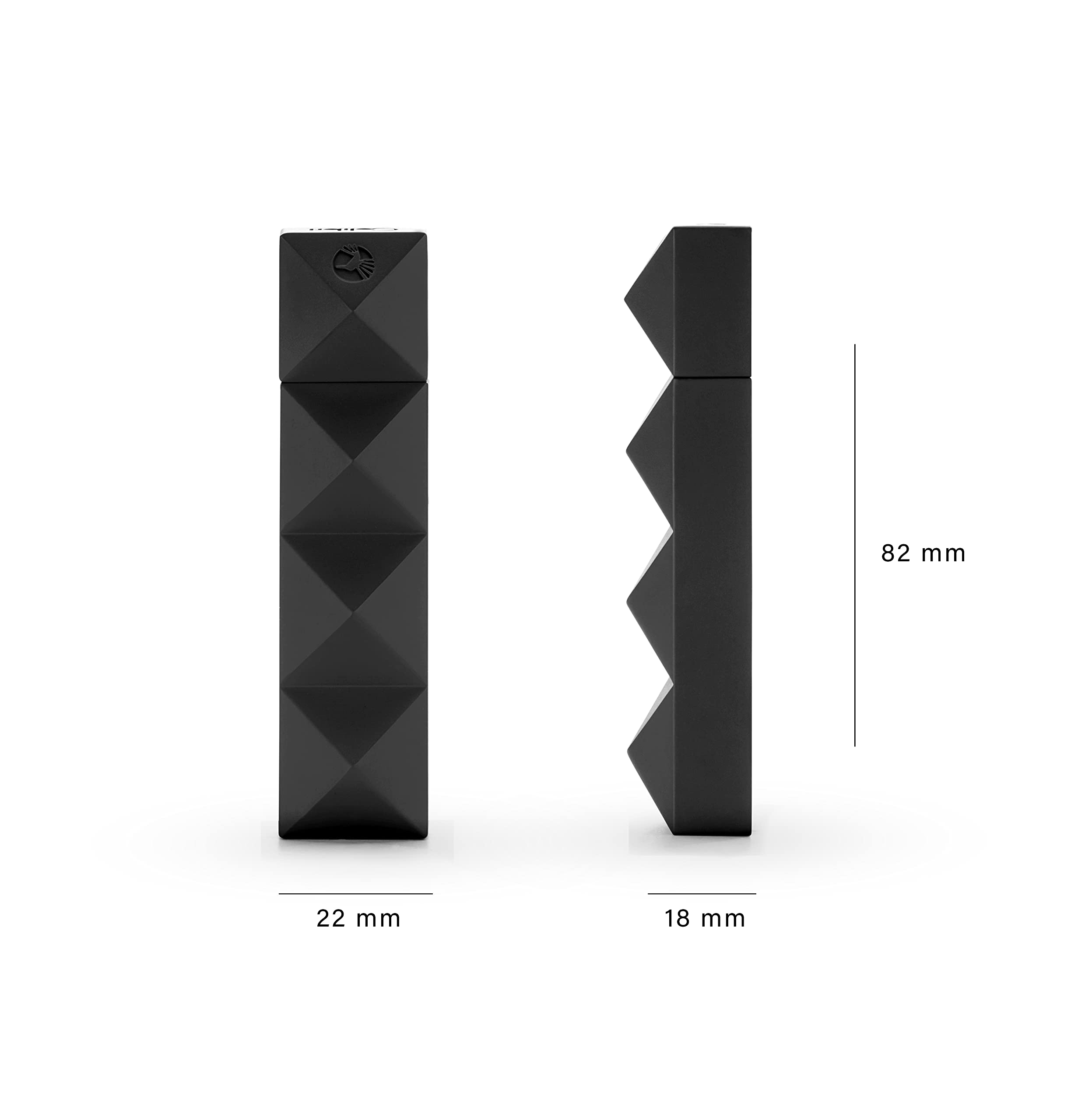 Colibri Quasar Perforador de cigarros puros - Aleación de metal-Tres tamaños de orificio diferentes- Diseño innovador-Se entrega en un elegante estuche -Excelente regalo para fumadores de cigarros