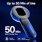 TOMLOV P10 Microscope for Adults Kids, Portable 100X Illuminated Jewelers Loupe, Handheld Coin Magnifier with Light for Collectors, Pocket Trichome Magnifying