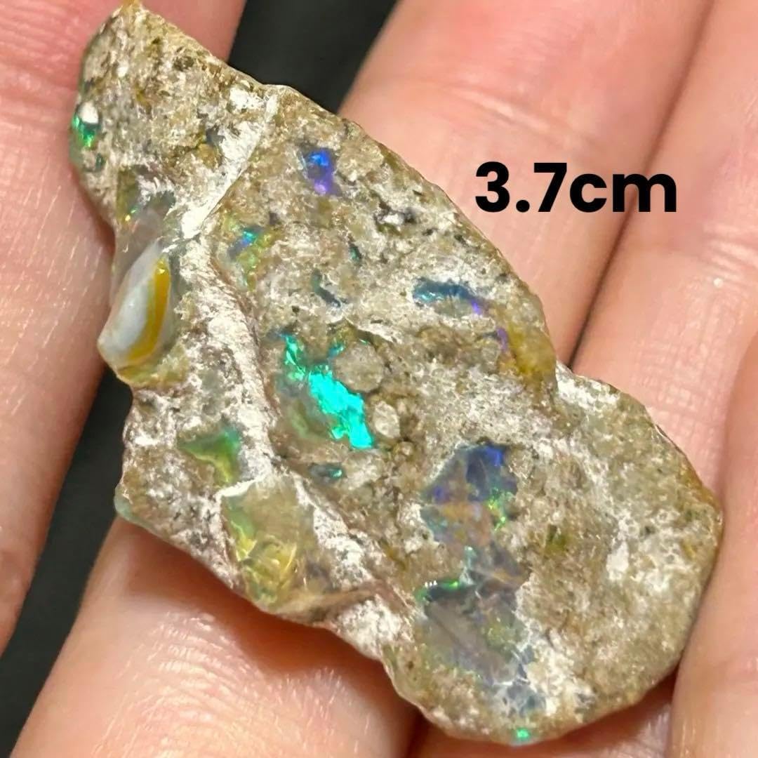☆エチオピアンオパール ラフ 原石☆ 約190ct 鉱物標本 エチオピア産