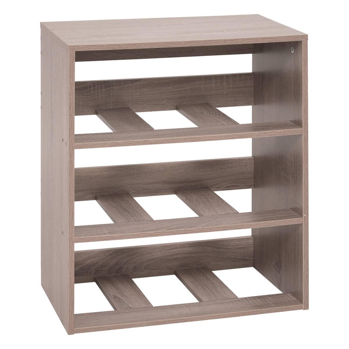 5 five simply smart 5Five - Cassettiera DRESS UP Beige - 3 cassetti - 50x30x60cm - Mobile contenitore funzionale, per organizzare la camera da letto, elegante e pratico