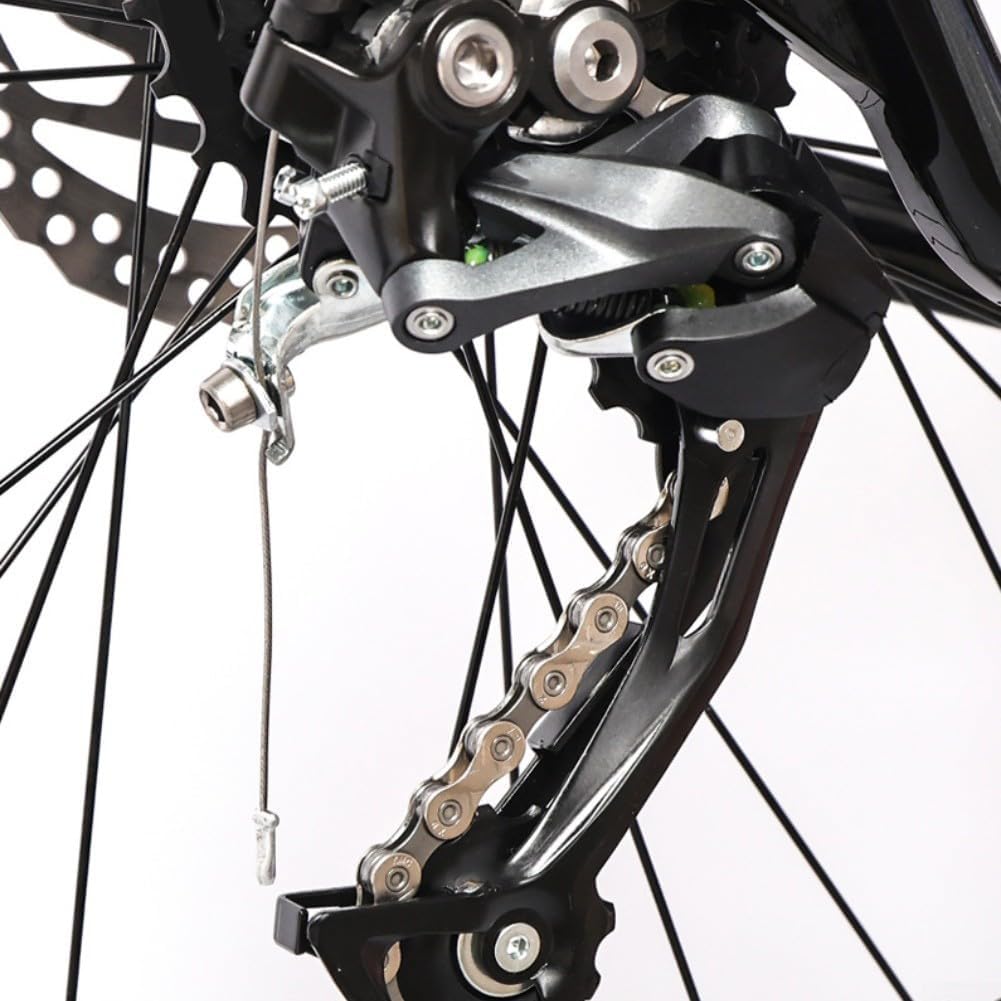 50 PCS Stainless Steel Bike Inner Cable Set With Pre-Stretched Shifter And Brake Cables For Mountain And Road Bicycles, Smooth Conduit Performance,Bulk Pack For Cycling Maintenance(2.1M shifter)
