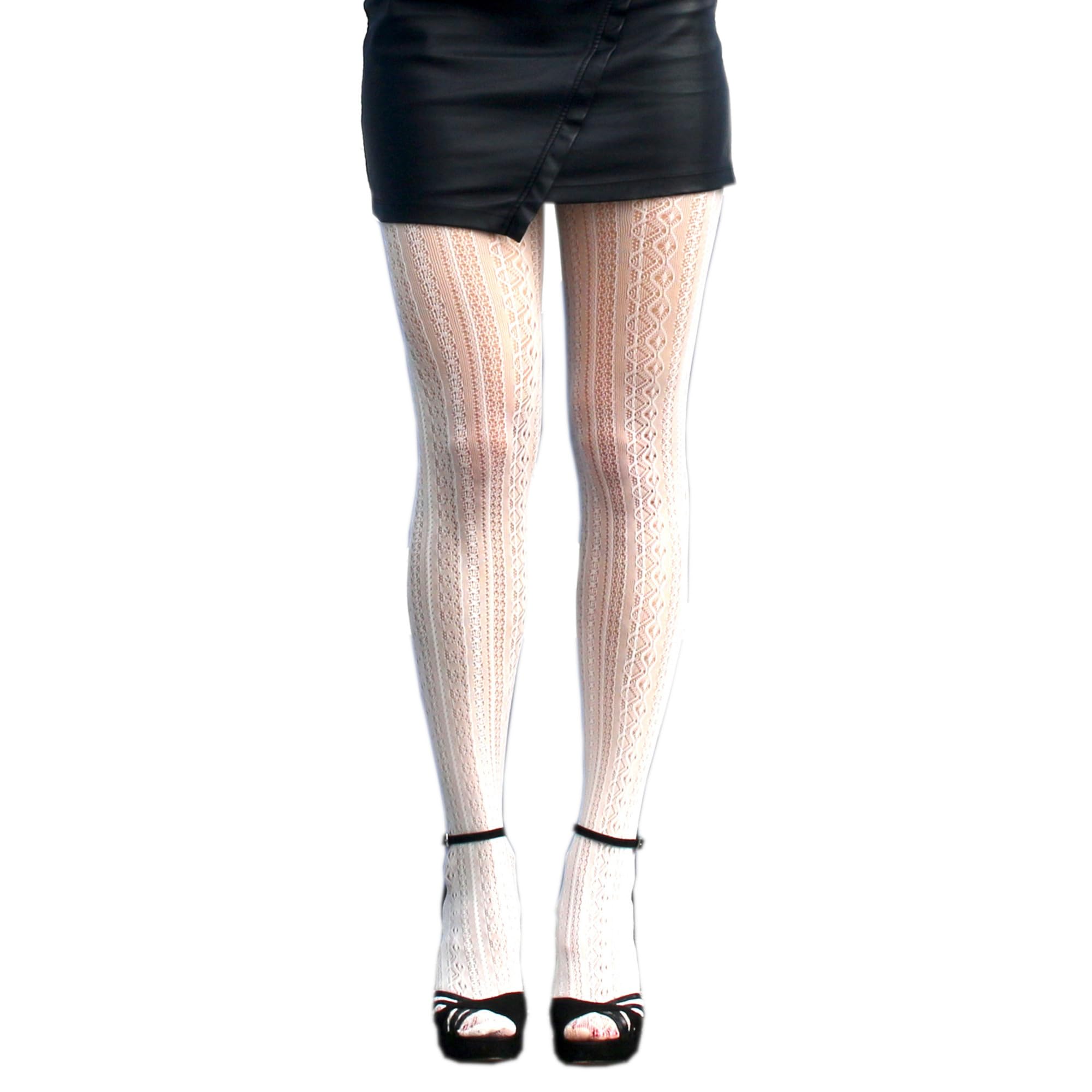 Cable Knit Sweater Tights