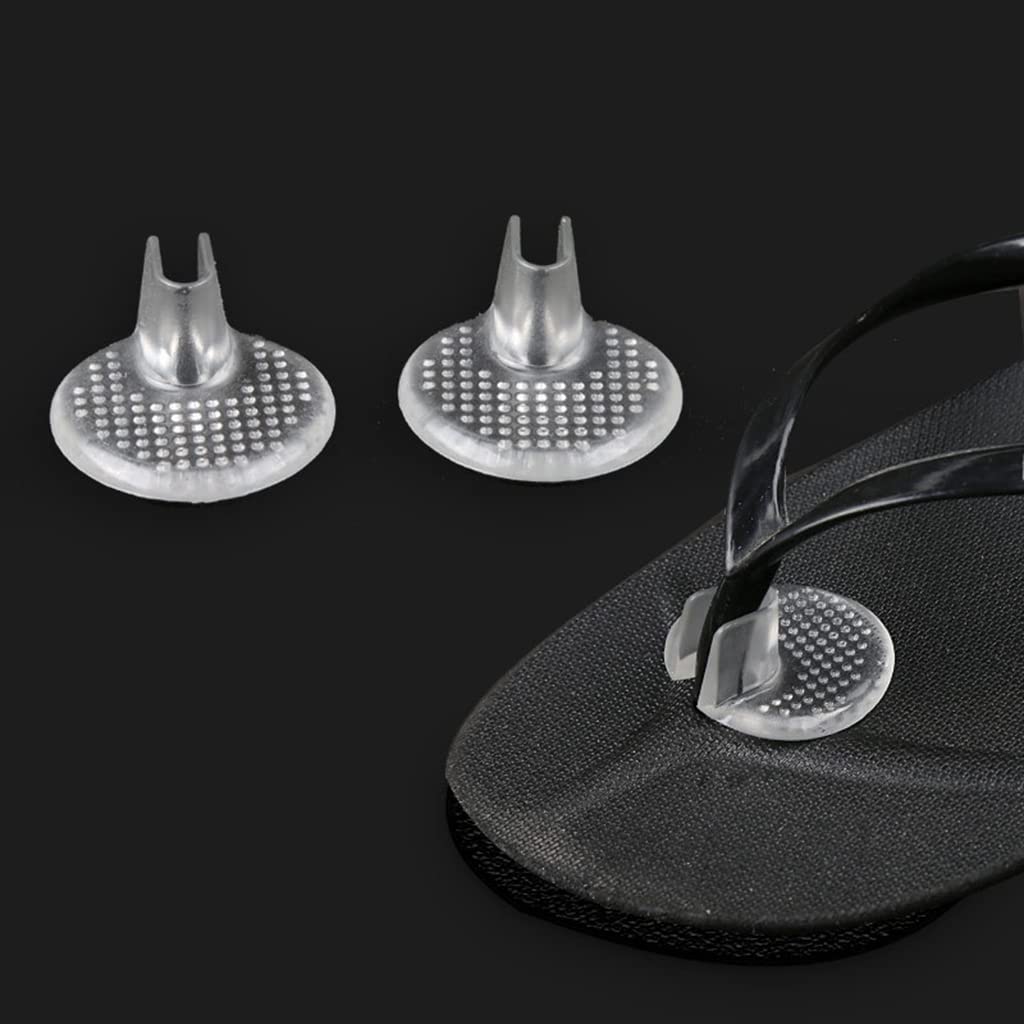 1 par de almohadillas de gel de silicona suave, protectores de dedos para sandalias, inserciones de gel, protectores de plantillas, almohadillas de agarre para zapatos