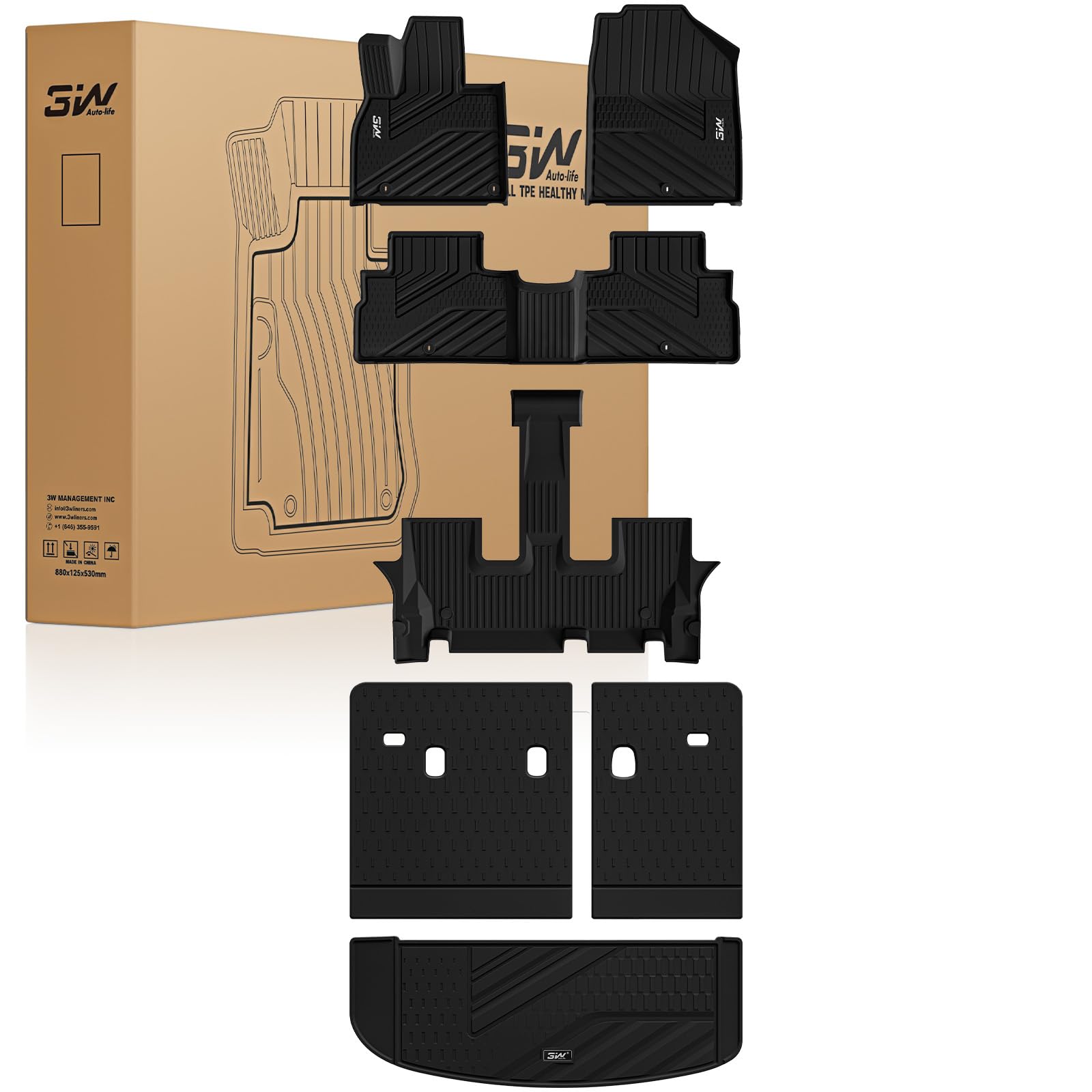 3W Telluride Floor Mat Set