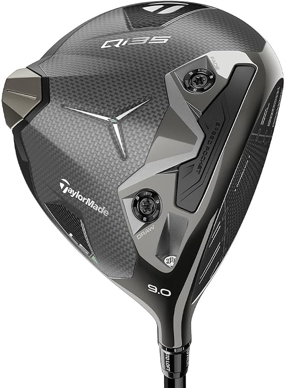 TaylorMade Qi35 LS Driver Golf Club, Optimized Launch and Spin, Customizable Weight Distribution, Low CG Design