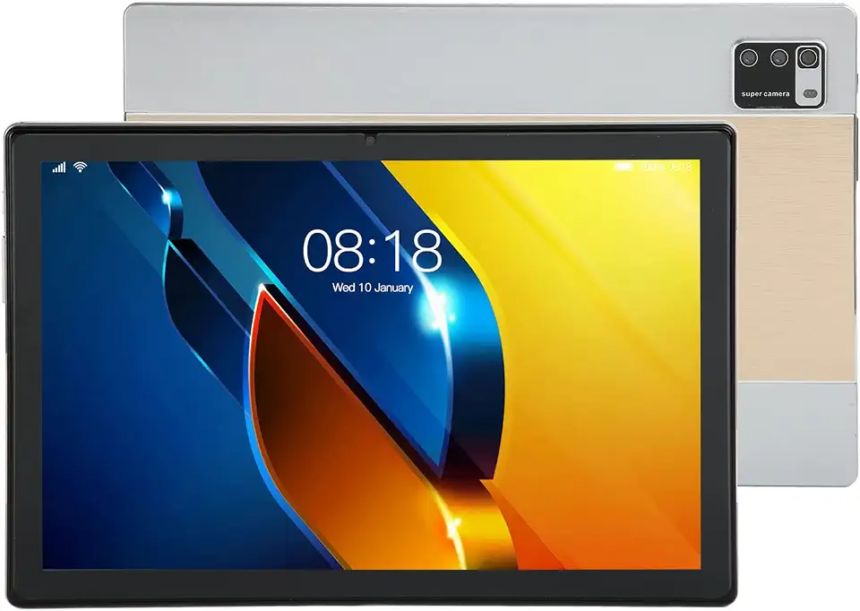 10 inch Talking Tablet,1920x1200 HD IPS Display, 10 core CPU Processor, 800W Front and 2000w Rear Pixels, 5G Wifi, 8800mah Battery Life, Type C Interface, 10 core 2.5ghz, for Android 11 System(UK)