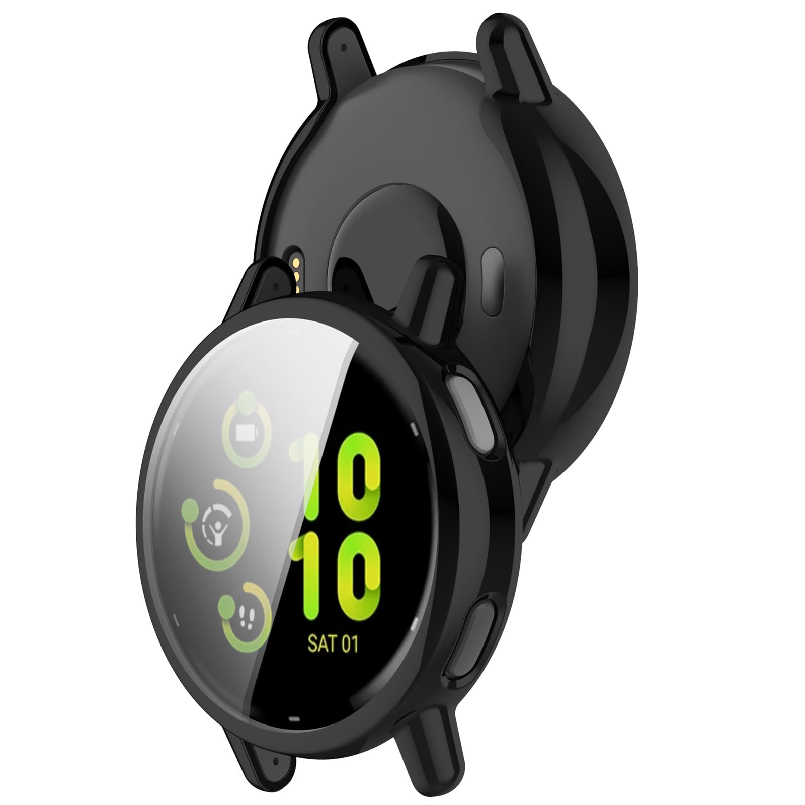 LOKEKE Compatible with Garmin Vivoactive 5 Protective Case Cover, Full Coverage TPU Protective Case Cover Shell Compatible with Garmin Vivoactive 5(