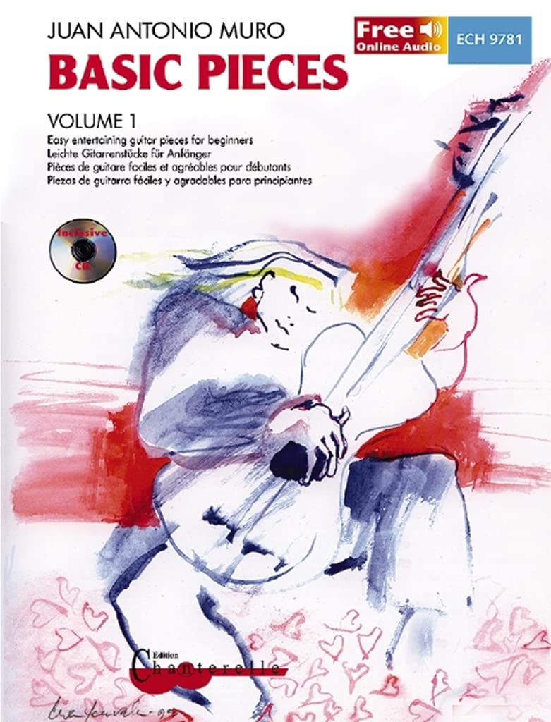 MURO - Piezas Basicas 1º para Guitarra (Libro/Online Audio/CD)