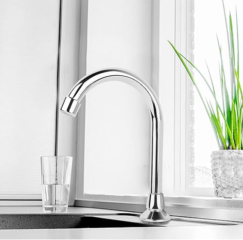 Miniatura 7 de Grifo de control de pie de cobre pedal montado en el piso grifo de lavabo interruptor de pedal para el hogar cocina hospital y laboratorio PVD