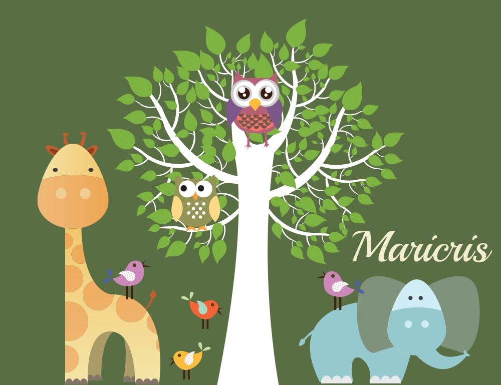Nursery Tree Wall Decal Art Wall Art Boy Decal