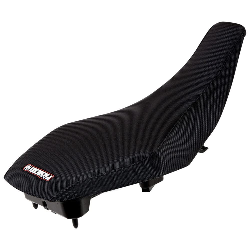 Enjoy Mfg Standard Seat Cover - Compatible Fit for 2008-2018 Honda TRX 400EX TRX 400 EX #202 (All Black Standard)