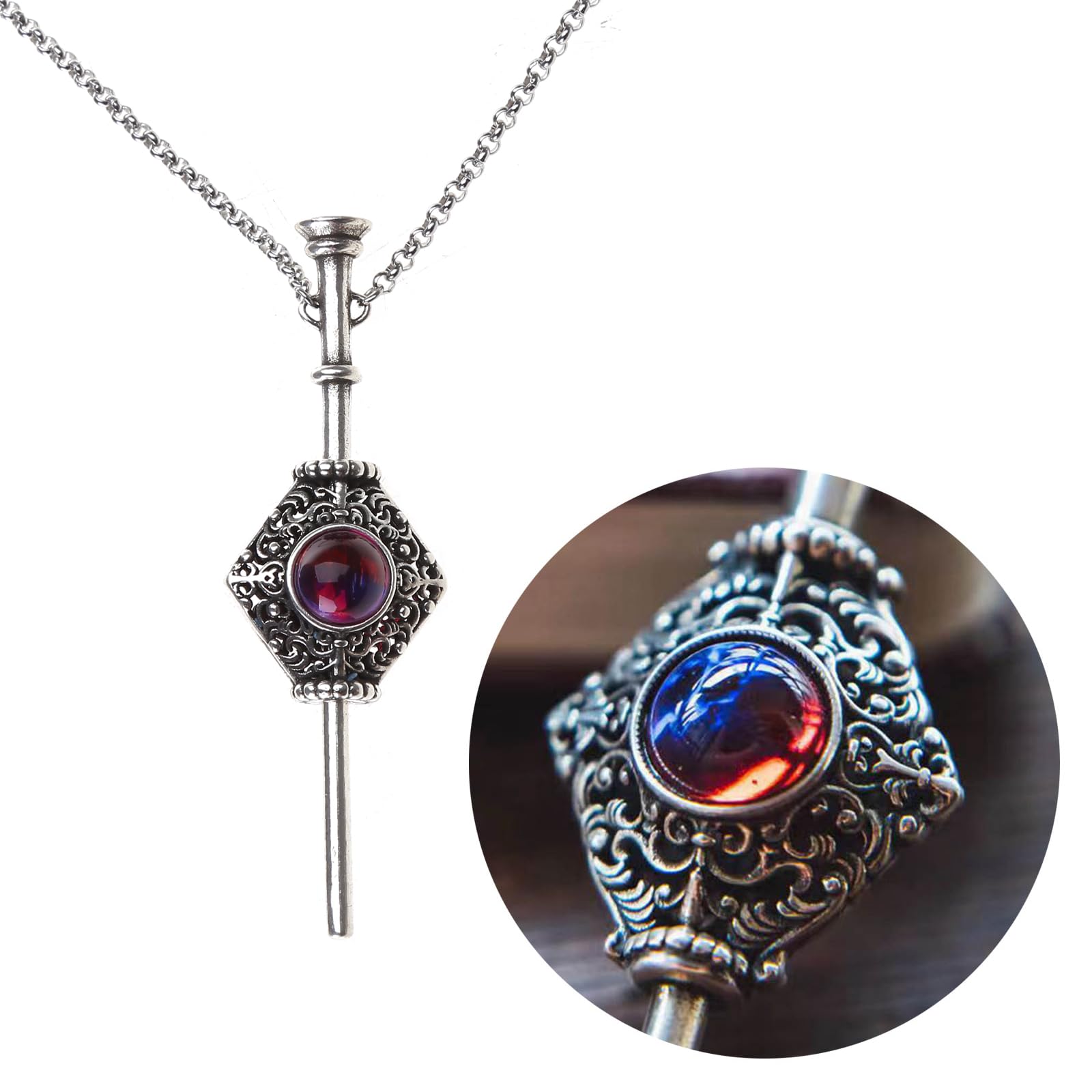 Twpa　CAST OF VICES Low Res necklace Amazon.com: MinnowXY Punk Style Witch Necklace Vie Blood Pack