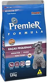 Ração Premier Fórmula para Cães Adultos de Raças Pequenas Sabor Frango, 1kg Premier Pet Raça Adulto,