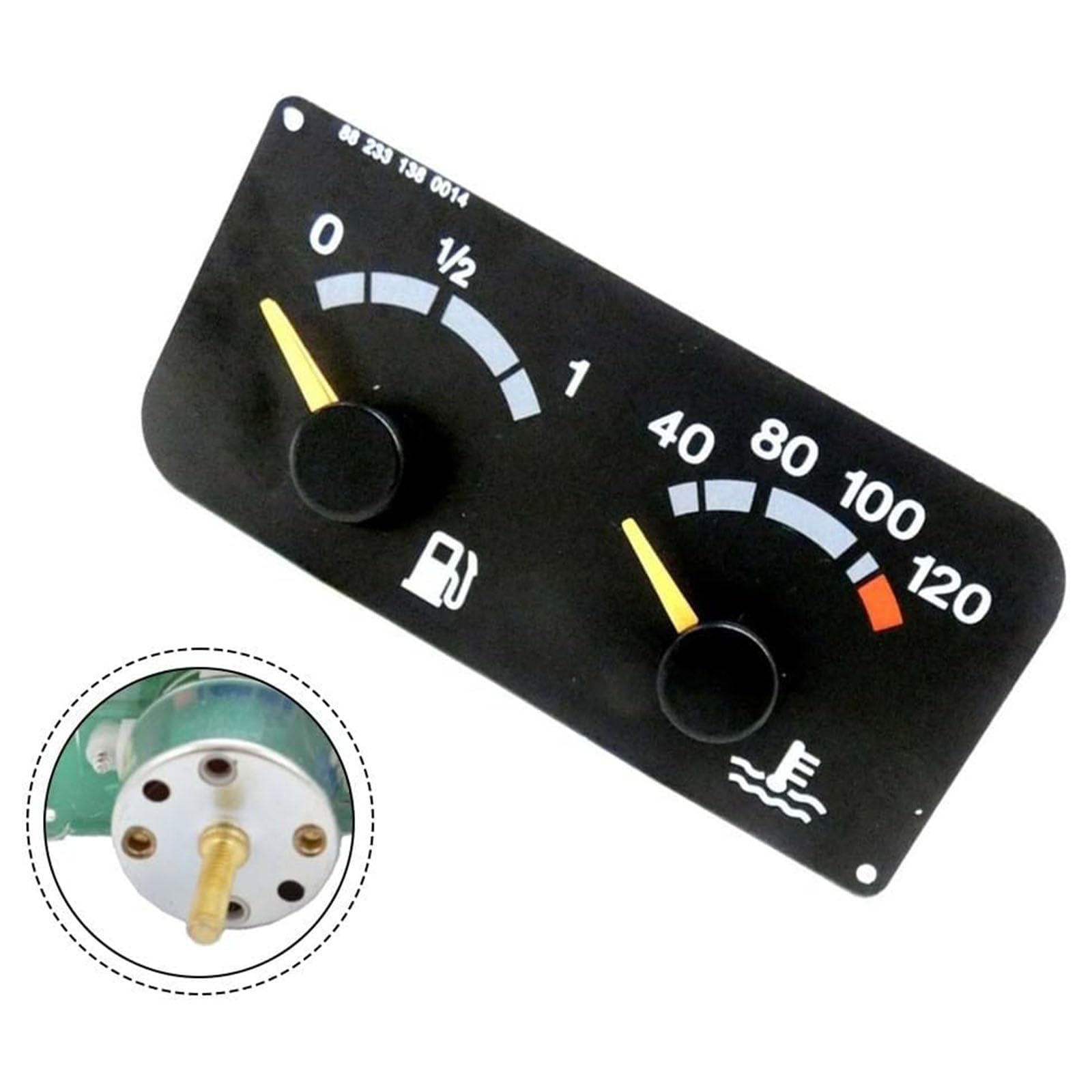 Indicatore digitale del livello ' olio e della temperatura ' acqua 1434134 1109997 1423207 per camion con display LCD e funzione allarme Monitoraggio della temperatura del motore