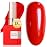 Double Rhythm 15ML Gel Nail Polish Pure Sheer Same Color Same Bottle Soak Off Gel Polish Art Manicure Salon DIY at Home for Women (Bright Red-A1016)