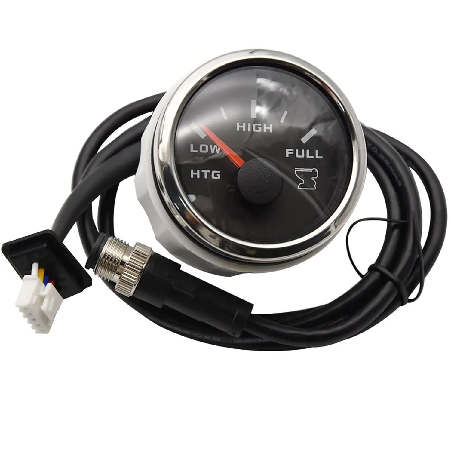 Signal 52mm Boat Car Gauges Fuel Level Gauge Voltmeter 8-16V Oil Press 0-10Bar Water Temp Meter Rudder Angle Indicator(Multi)