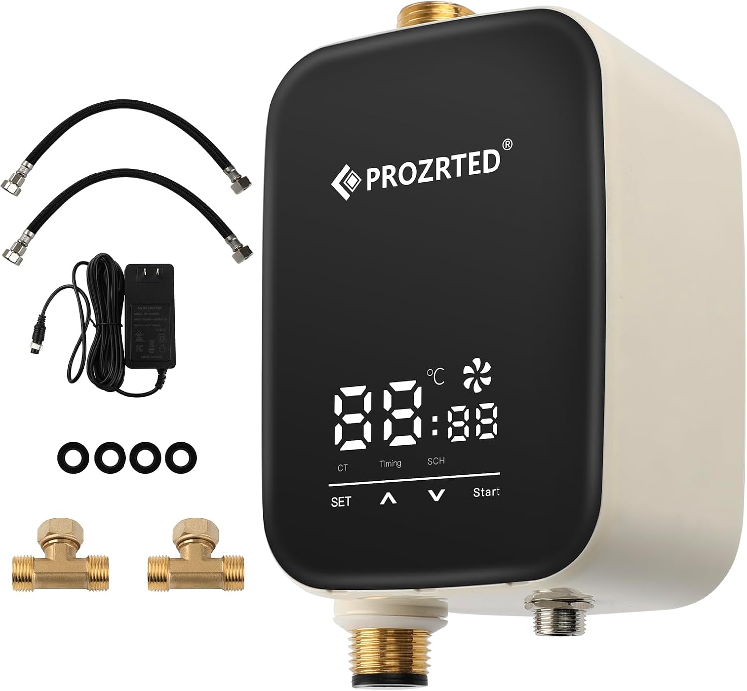 HBS24-12T Digital Smart Instant Hot Water Recirculating Pump Kit – Built-in Thermostat