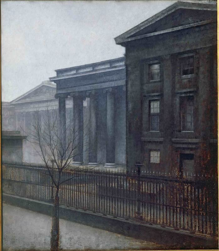 Graffiti Art Mural Du Winter Vilhelm Hammershoi Peinture Poster Impression Tableaux 60x90cm