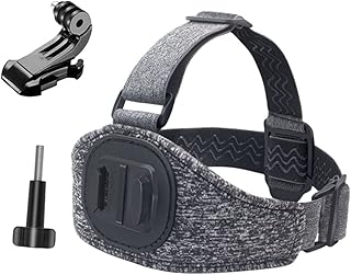 Outanaya 1 Conjunto De Faixa De Cabeça Para Câmera De Ação Suporte Para Câmera Conjunto De Cabeça Suporte Para Webcam Suporte Para Câmera De Cabeça Alça De Cabeça Para Câmera Suporte Para