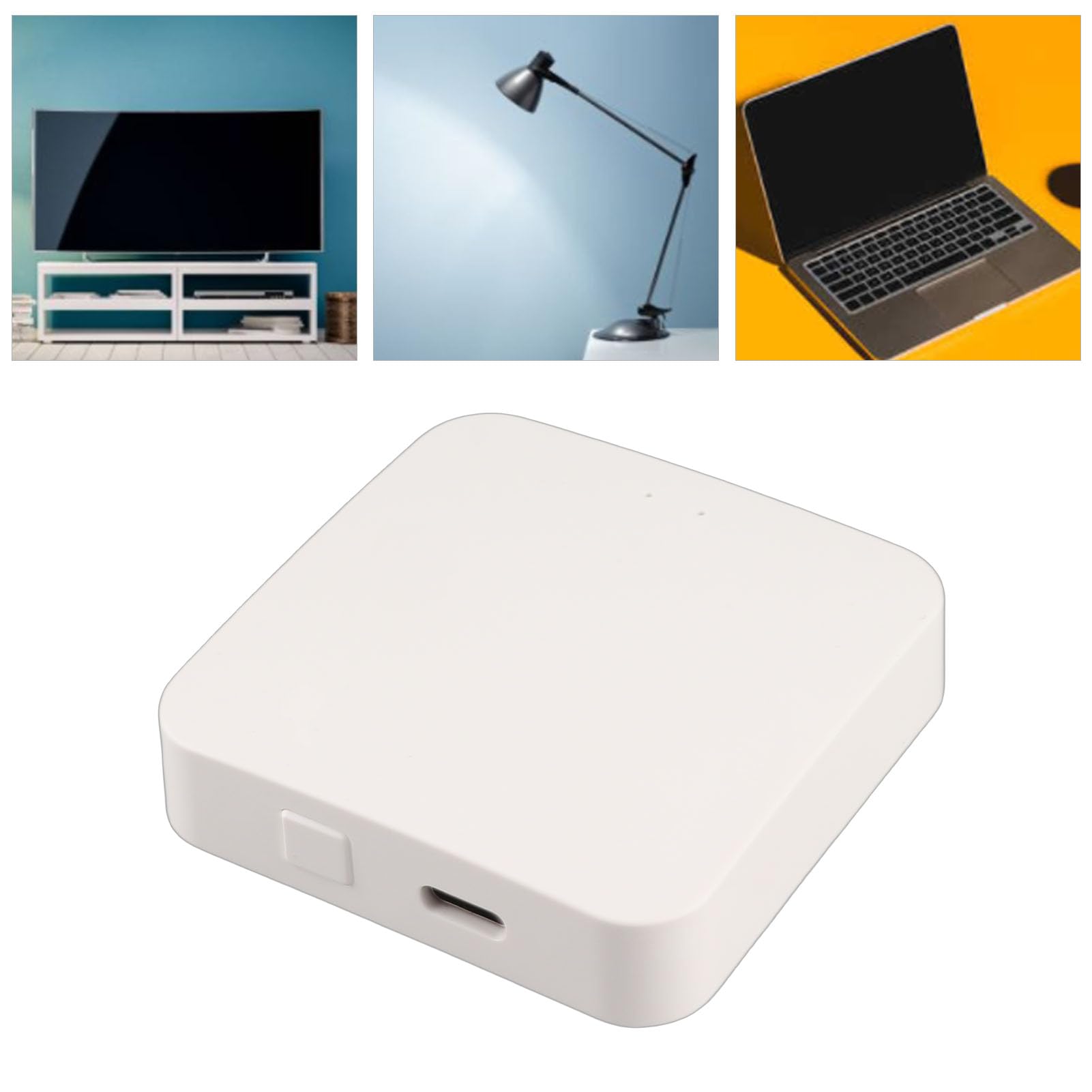 Mini Passerelle Bluetooth, Passerelle Wifi Intelligente Télécommande Sans Fil Micro USB Port Gateway Hub Télécommande Smart Wifi Hub pour TUYA pour Appareils Ménagers