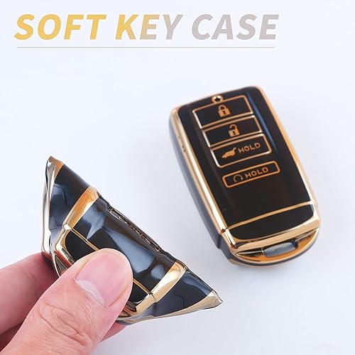 Vista 8 de Funda para llavero Acura, TPU suave de 360 grados, protección para llavero de automóvil Acura CDX NSX RDX RLX TLX TLX TLX-L, Rojo