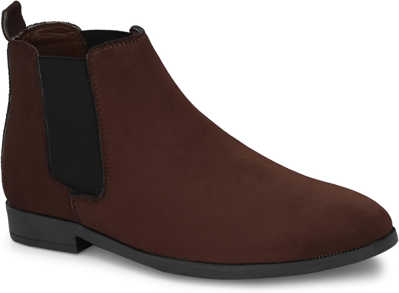 AFROJACK Men's Chelsea Black High Ankle Boots