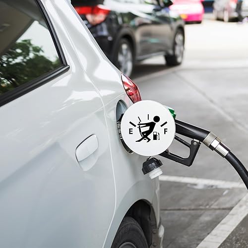 Miniatura 10 de GRITKULTURE - Divertidas calcomanías de vinilo para automóvil, camiones, ventanas, computadoras portátiles, vasos, alto consumo de gas, indicador de