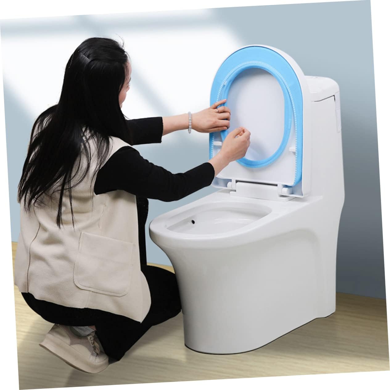 Generic Toilet Pad Set 8 Pcs Heavy Duty Covers for Potty Seat for Toilet Disposable