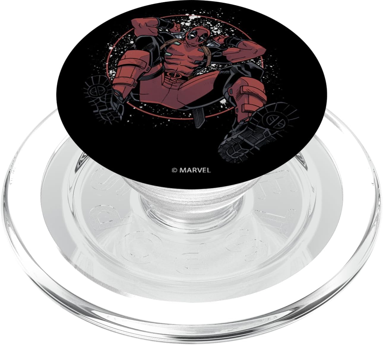 Marvel Deadpool Break Through the 4th Wall PopSockets MagSafe PopGrip for iPhone