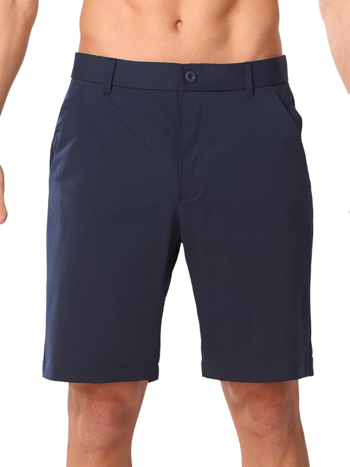 NORTHYARD Mens Golf Shorts Casual 9" Work Dress Hiking Beach Travel Shorts with Pockets Lightweight Quick Dry