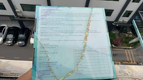 Miniatura 9 de 11 Pcs Spa Gift Basket for Women – Luxury Bath Set with Shower Steamers, Water Tumbler, Fuzzy Socks & More – Relaxing Pamper Kit for Birthday