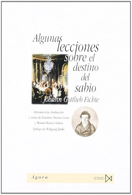Portada de Algunas lecciones sobre el destino del sabio