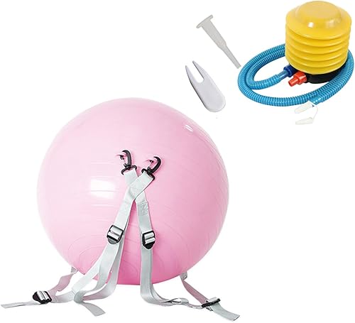 Yoga Balances Ball with Training Belt Thickened Inflatable Explosionproof Exercise Training Equipment Thickened Inflatable Explosionproof Exercise