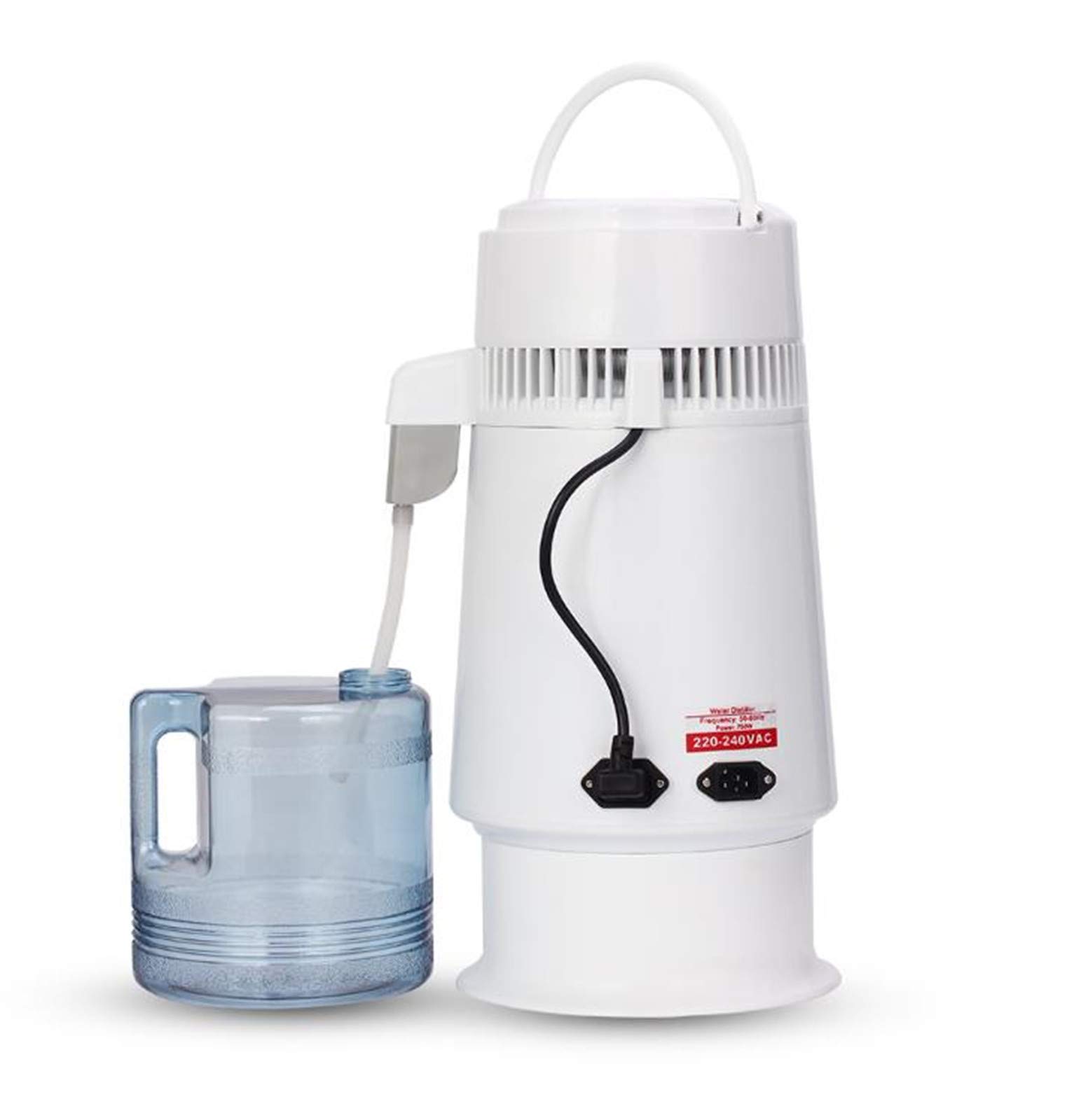 Amazon | 4L 水蒸留器 ホワイト 1 Gallon 750W 精油の純水の蒸留