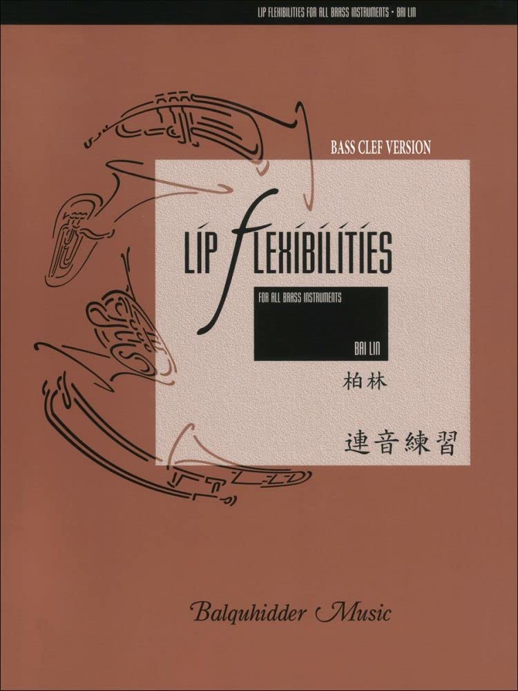 Bai Lin-Bass Clef Lip Flexibilities-Brass Instruments - Bass Clef-BOOK+PART