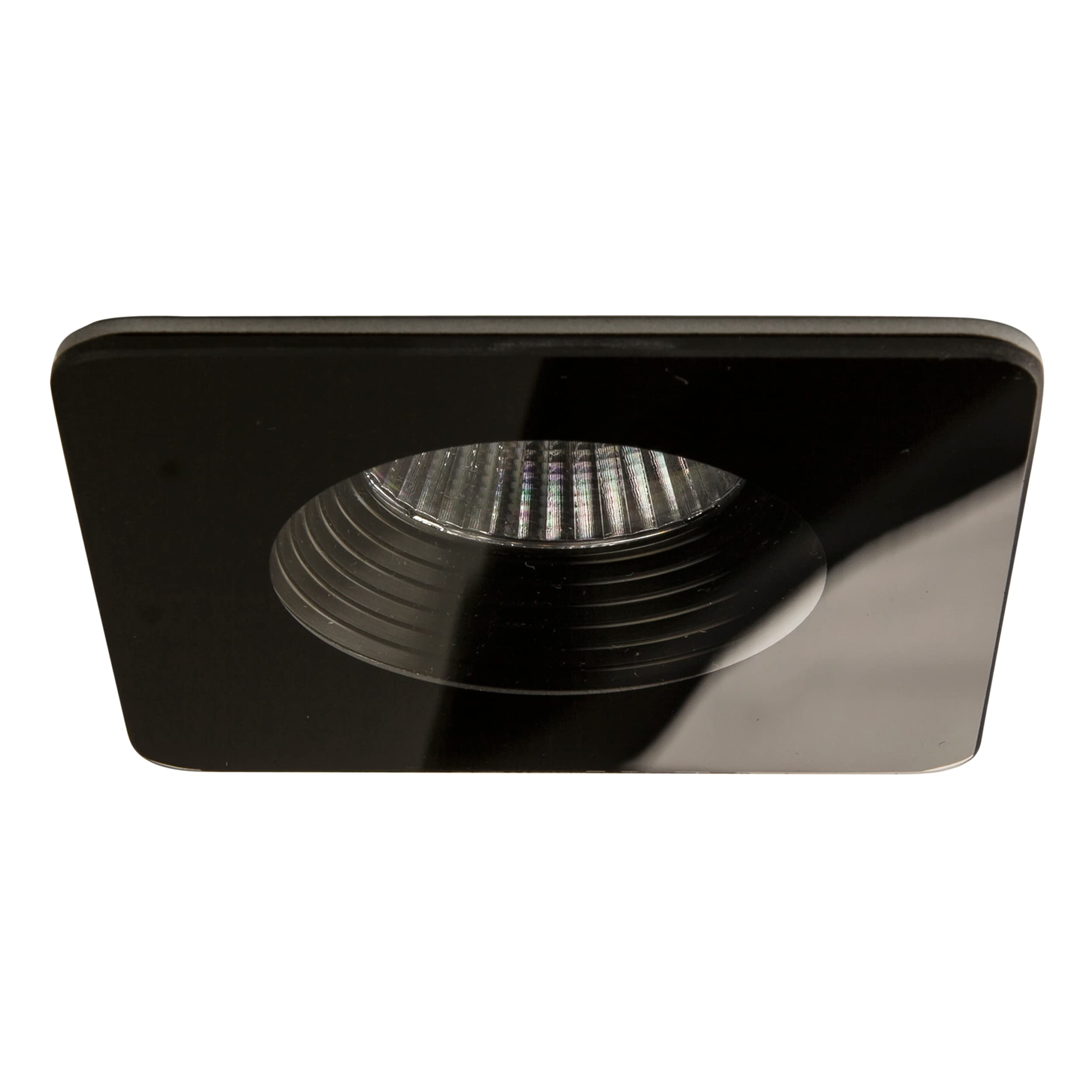 Astro Vetro Square, Dimmable Bathroom Downlight, IP65 Rated (Black) COB LED, Designed in Britain - 1254017-3 Years Guarantee