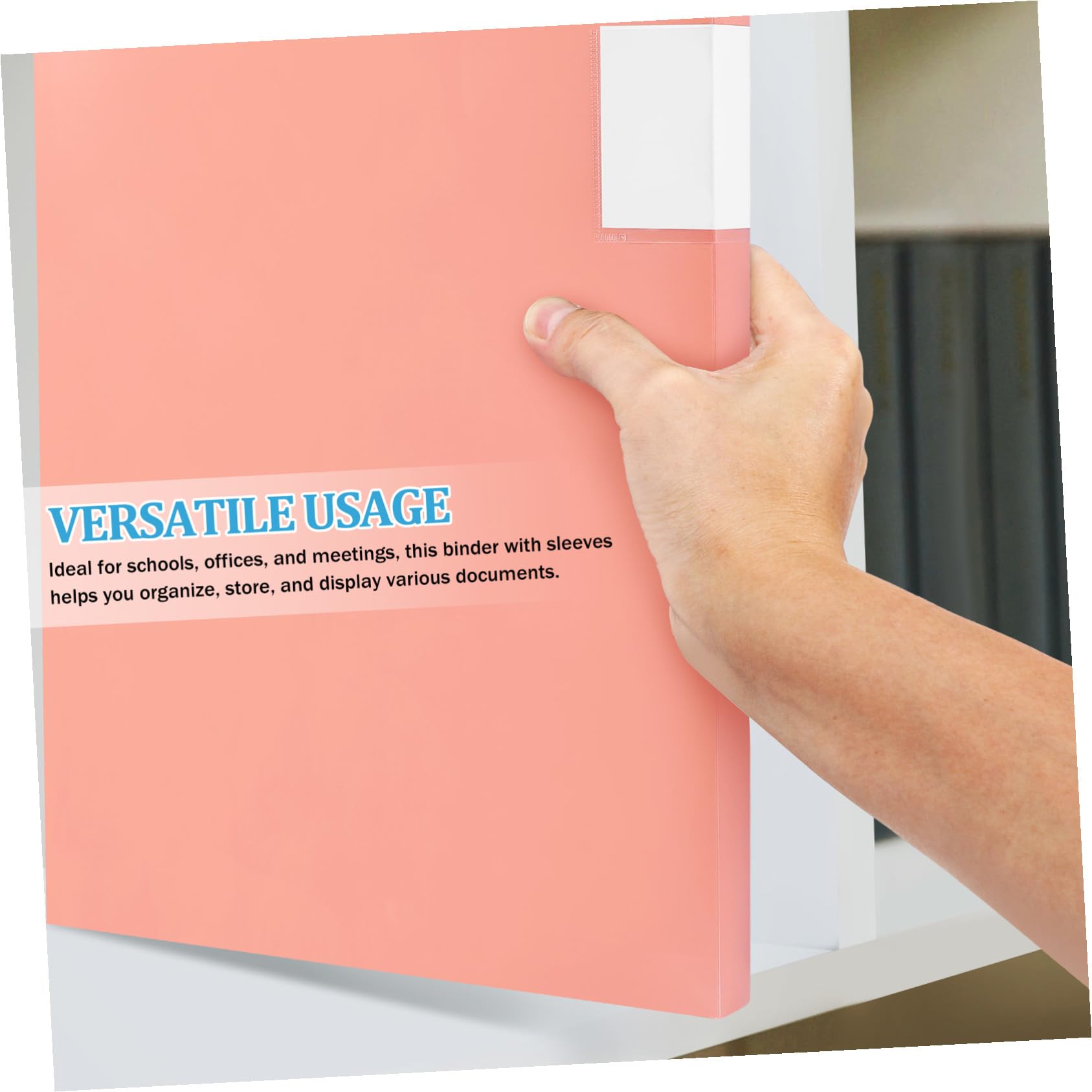 Homoyoyo 3 Pcs Porte-document Art 40 Pages avec Pochettes Plastiques pour Œuvre D'art et Document, Étanche et Robuste pour Bureau et École