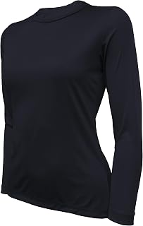 Camiseta Feminina Skube Com Proteção UV 50+ Dry Fit Segunda Pele Térmica Tecido Termodry Manga Longa