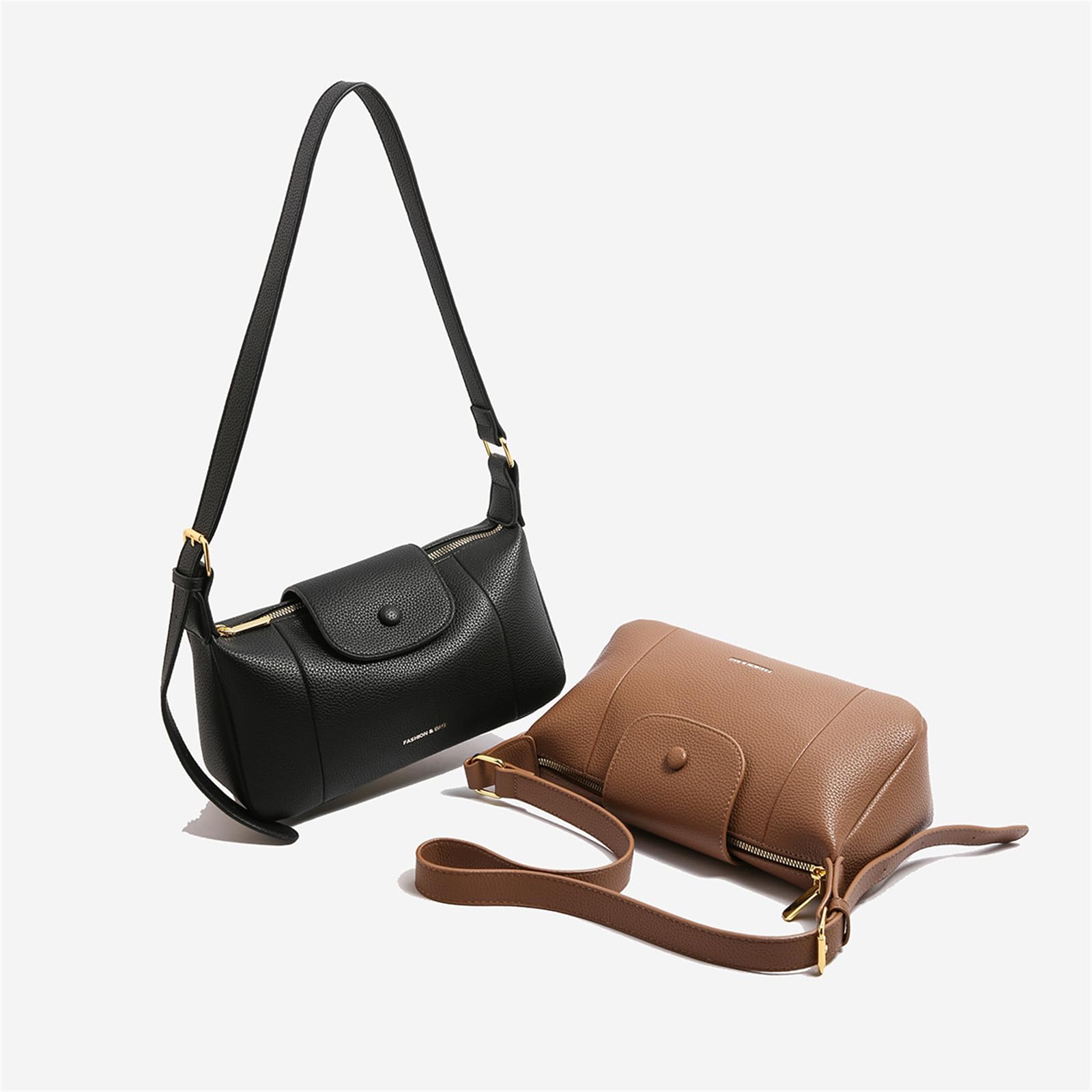 Borsa da Donna A Tracolla Versatile alla Moda-Bianco