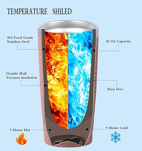 Miniatura 5 de Regalos de caballos para mujeres, vaso de viaje con diseño de caballos, divertidos regalos de cumpleaños y Navidad para amantes de los caballos,