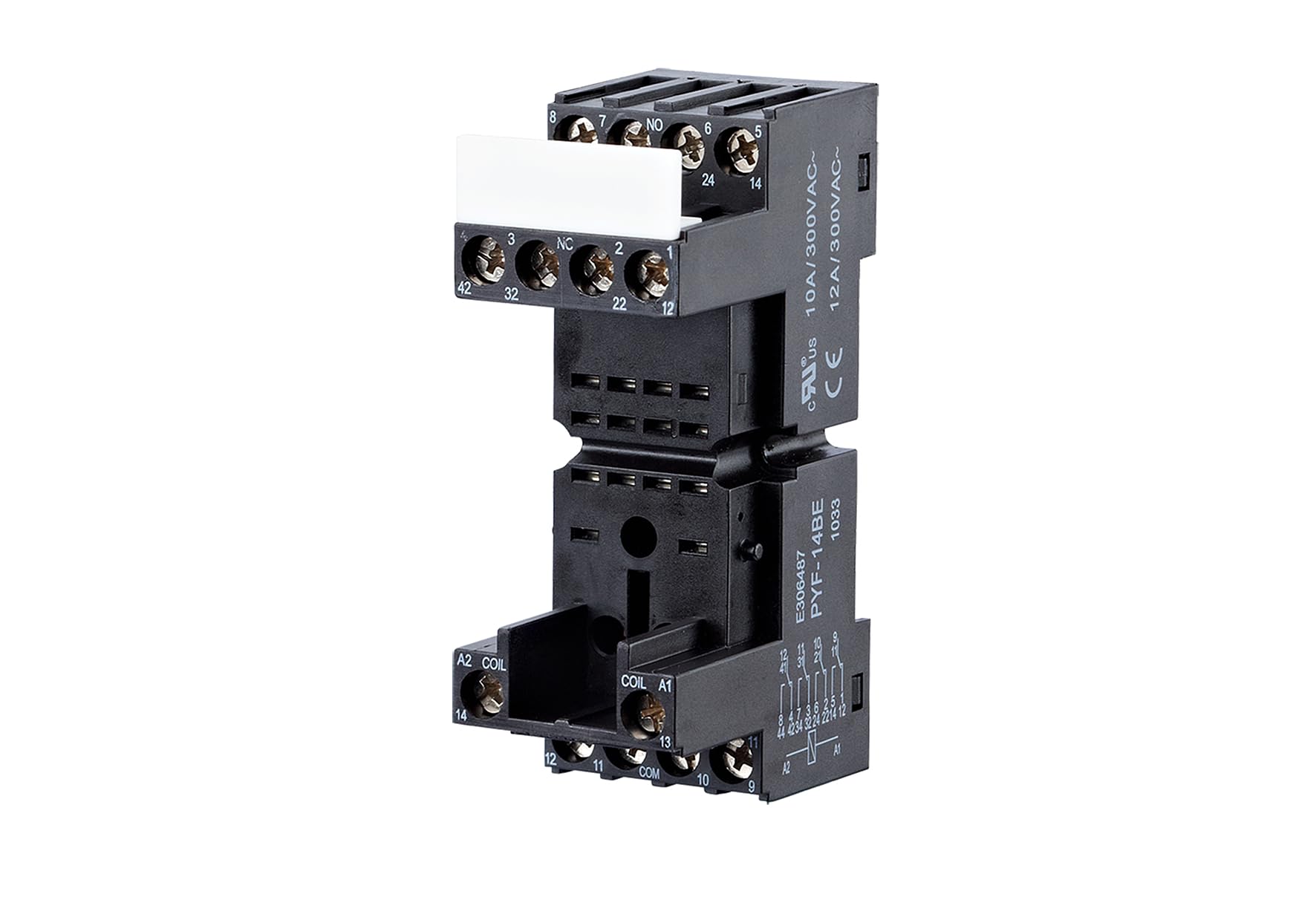 Unknown 110178 BTR Socket 14-Pin PYF14BE Black