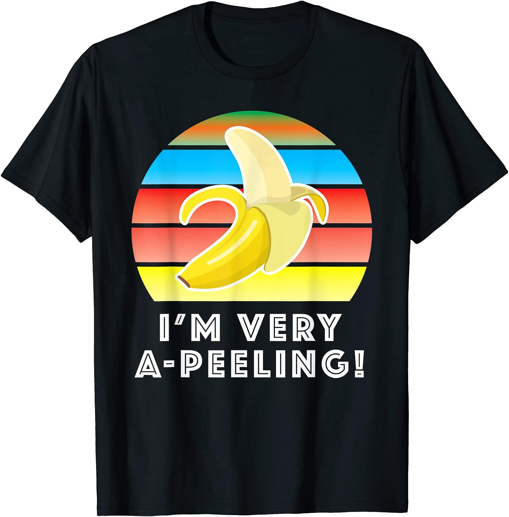 Funny Banana Very Appealing Clever Positive Vibes Cute T-Shirt