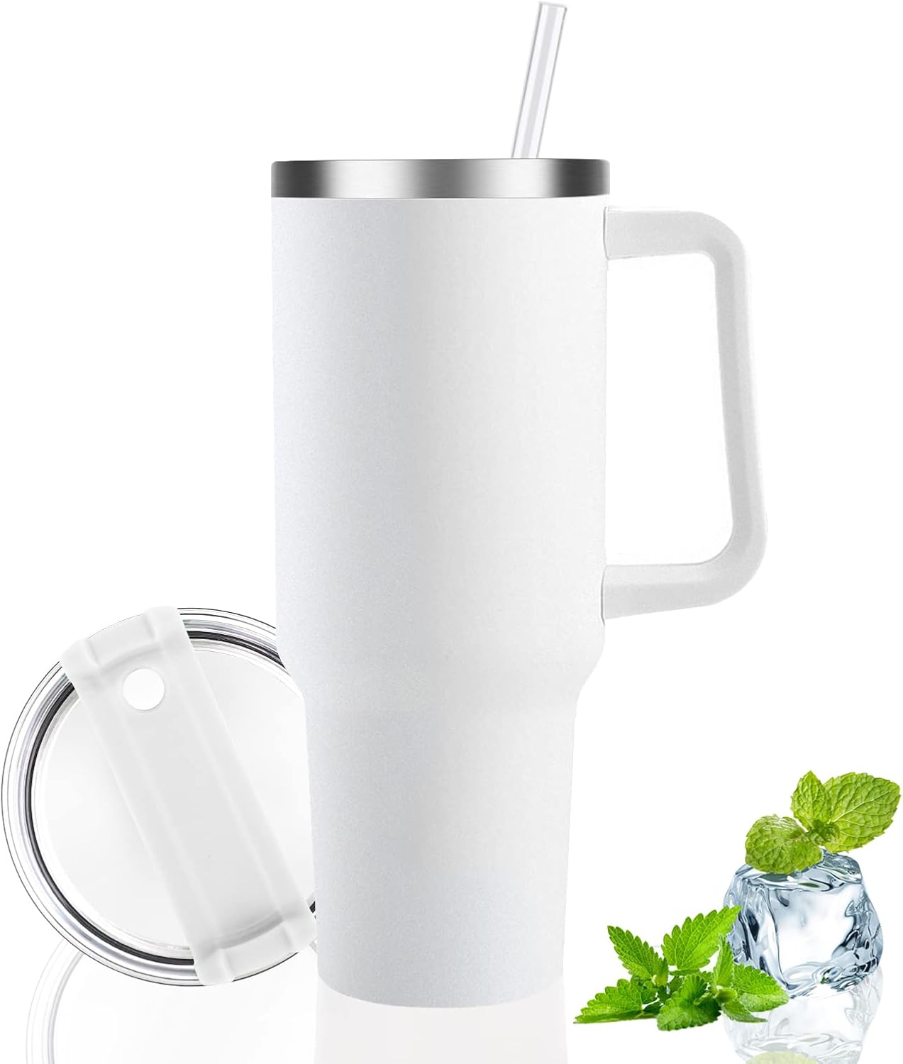 Tazza Tazza Esterna Isolata Sottovuoto In Acciaio Inox Da 40 - Foto 14