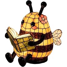 Cute Bee Reading Light 3D Animal Night Lamp Resin Decorative Ornaments