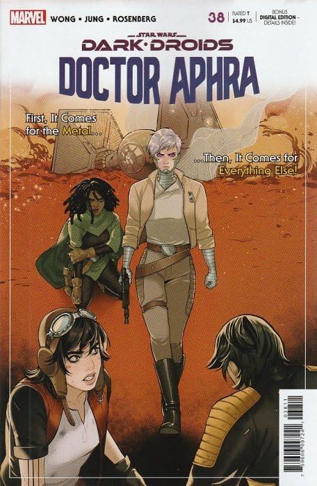 Doctor Aphra (2nd Series) #38 VFNM Marvel comic book Star Wars Dark Droids