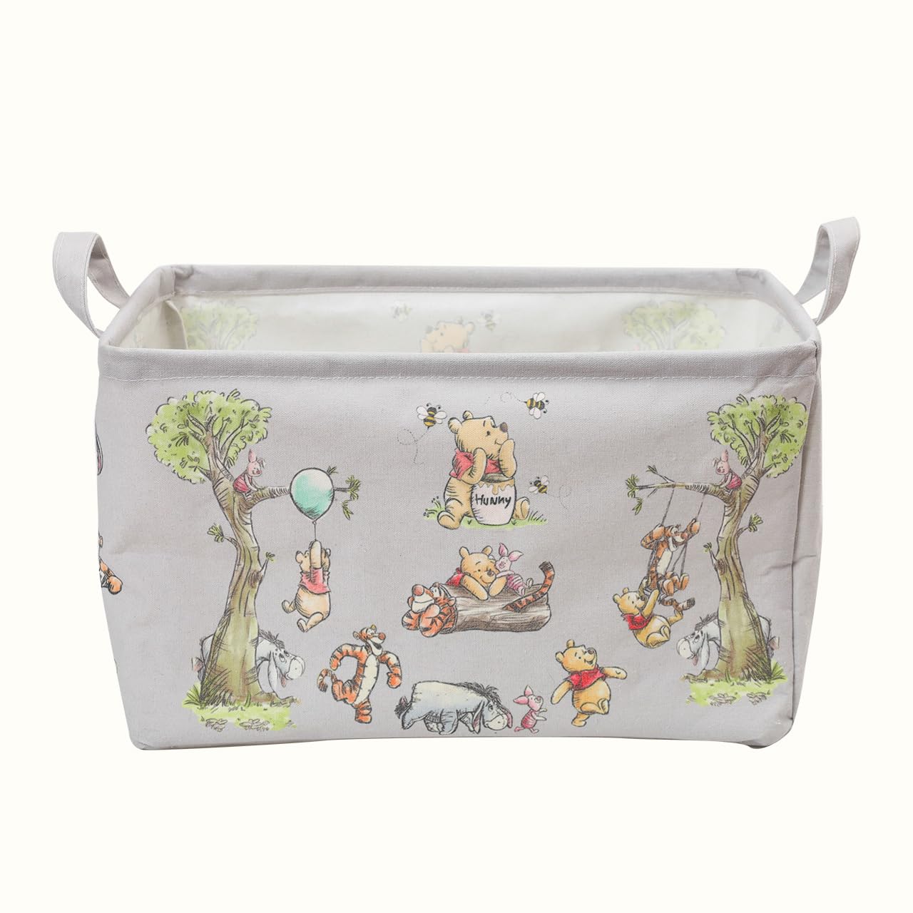 Winnie The Pooh Laundry Hamper, Storage Basket, Nursery