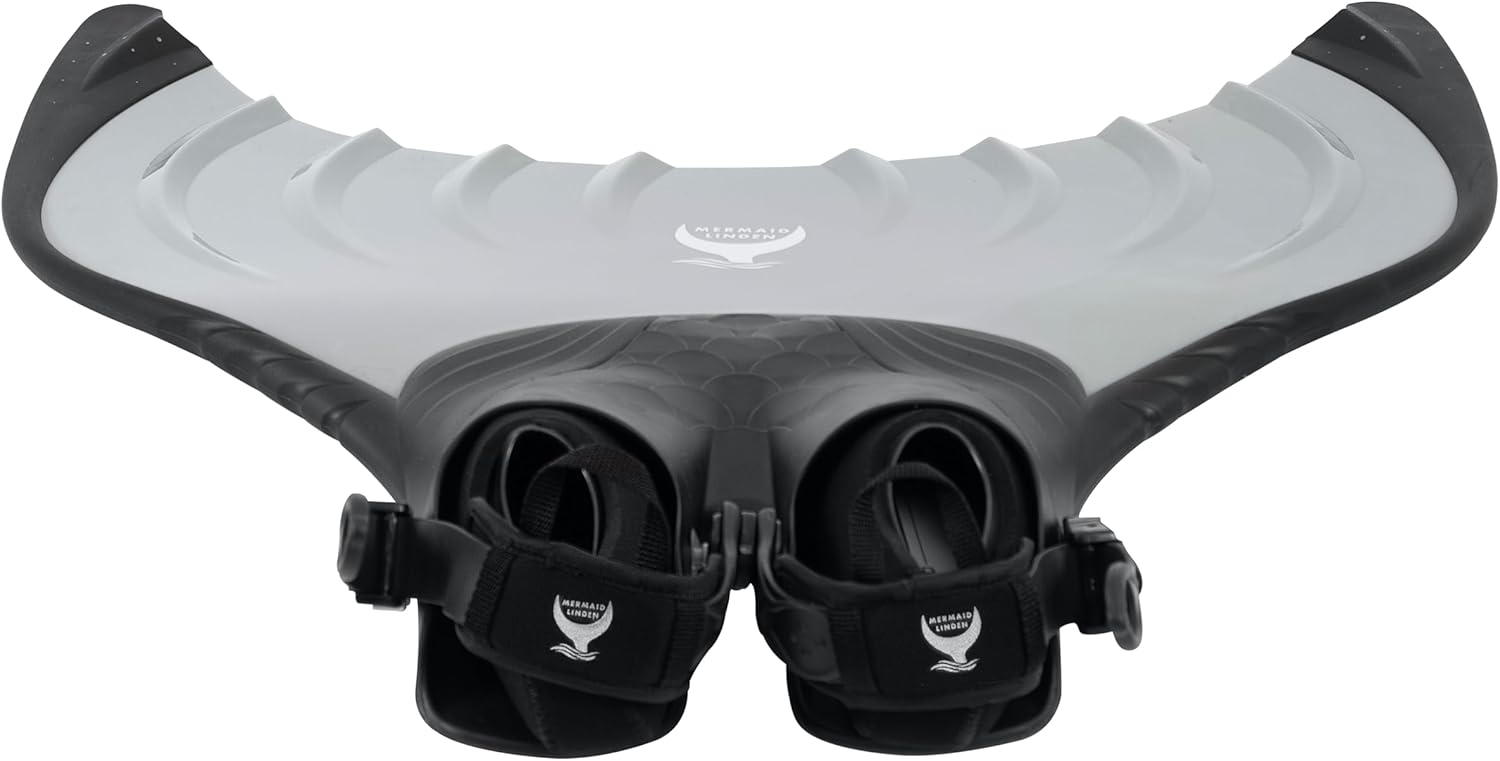 Mermaid Linden Adult Monofin - BLK/SIL