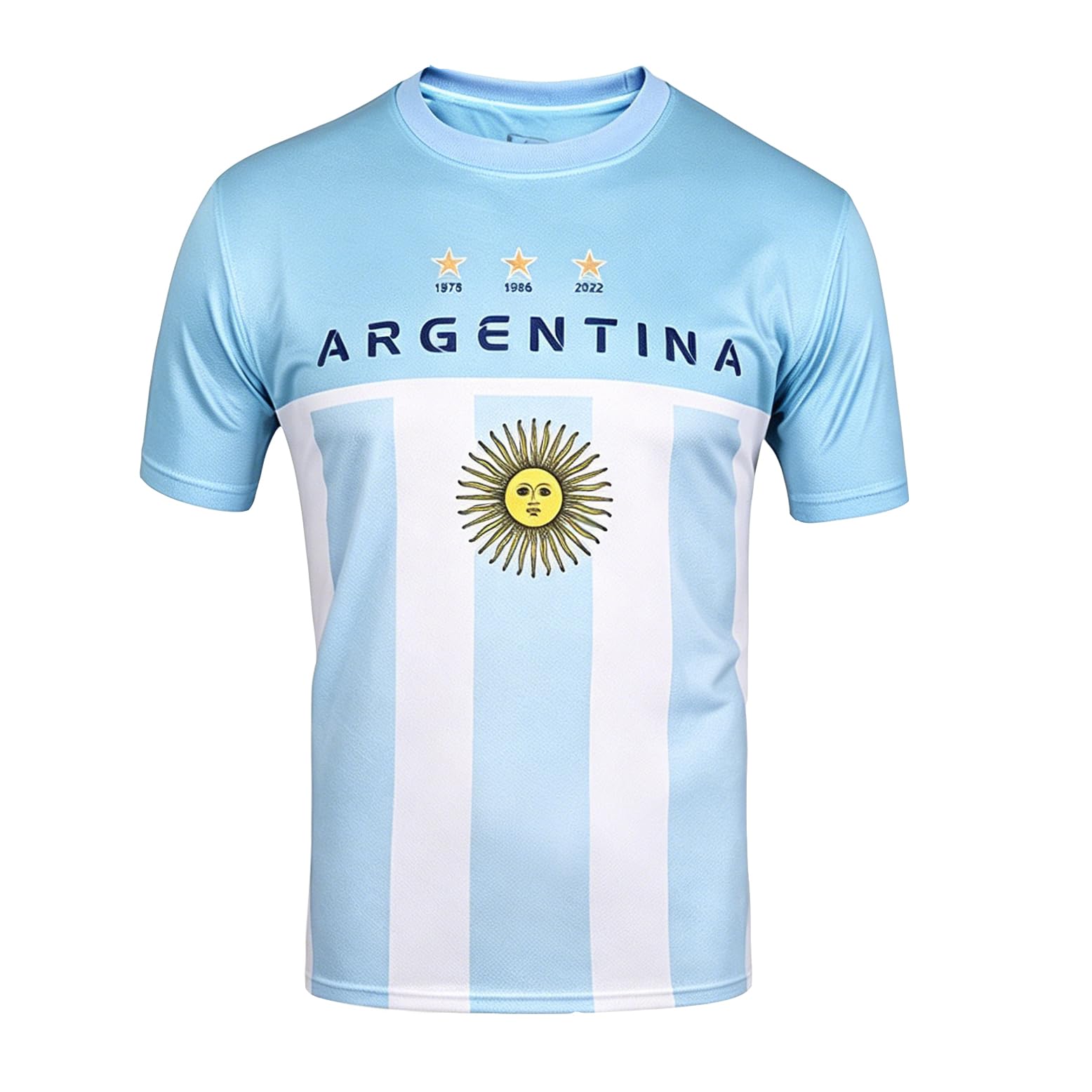 2026 Football Cup T Shirts Soccer Fans 48 National Teams Sport Casual National Flag Printing Short Sleeve Mens Womens Training Stretch Breathable Quick Dry Tee Shirt Argentina XXL — image 1