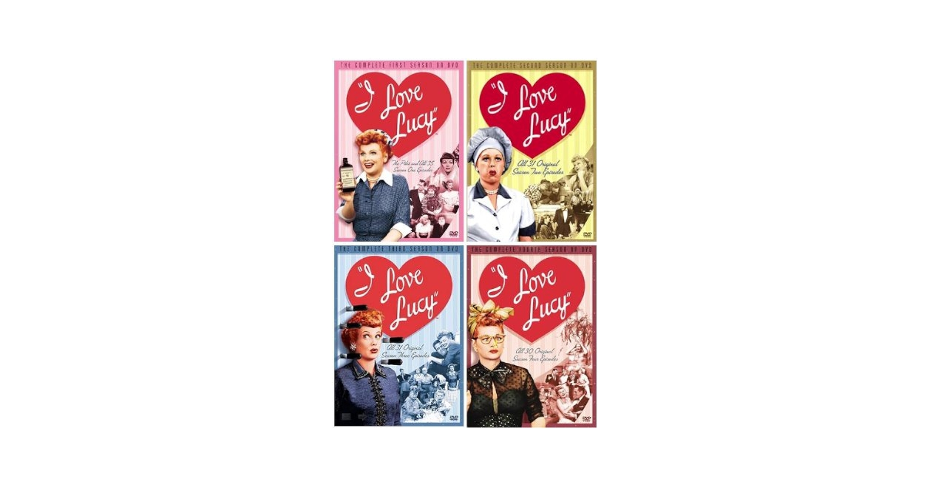 Amazon.com: I Love Lucy - Seasons 1-4 : Movies & TV